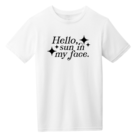Youth Hello Sun T-Shirt White