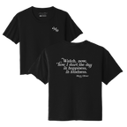 Womens In Happiness, In Kindness Cropped T-Shirt