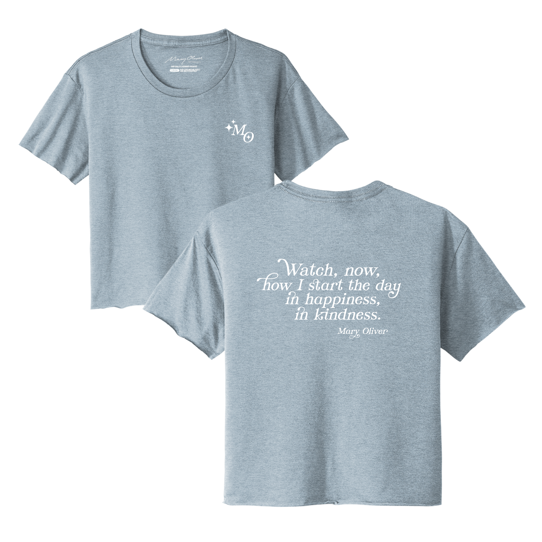 Womens In Happiness, In Kindness Cropped T-Shirt