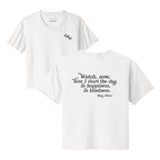 Womens In Happiness, In Kindness Cropped T-Shirt