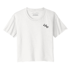 Womens In Happiness, In Kindness Cropped T-Shirt