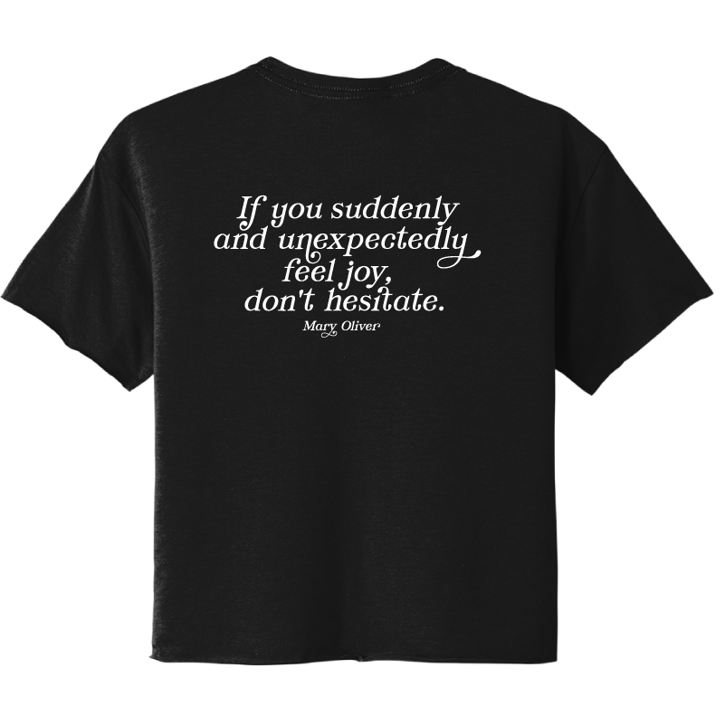 Womens Suddenly and Unexpectedly Cropped T-Shirt