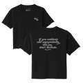 Womens Suddenly and Unexpectedly Cropped T-Shirt