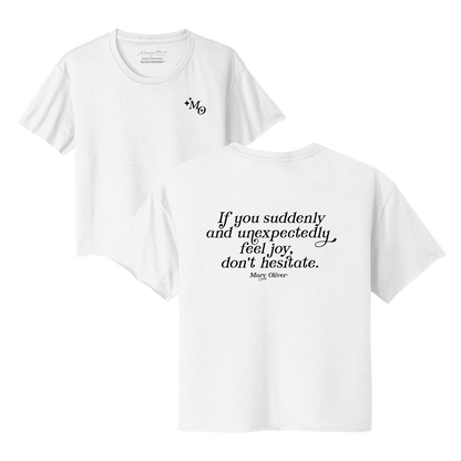 Womens Suddenly and Unexpectedly Cropped T-Shirt