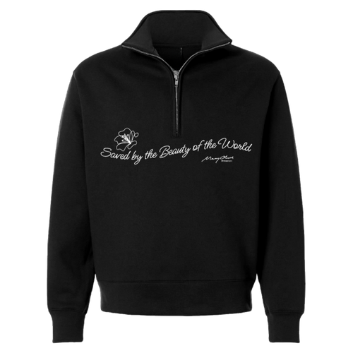 Mary Oliver Beauty of the World 1/4 Zip
