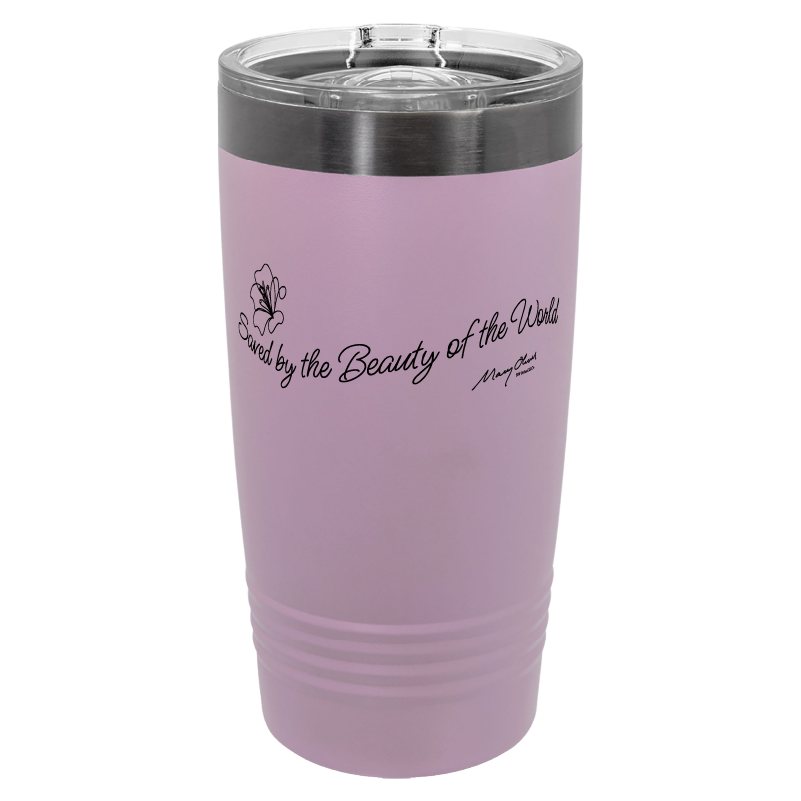 Mary Oliver Beauty of the World 20oz Tumbler
