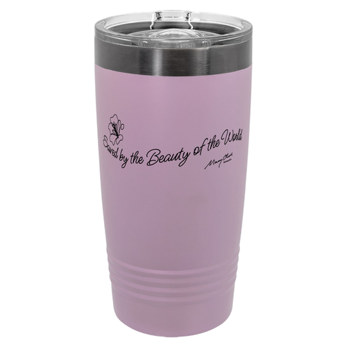 Mary Oliver Beauty of the World 20oz Tumbler
