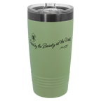 Mary Oliver Beauty of the World 20oz Tumbler