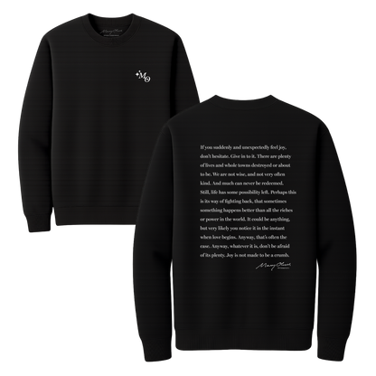 Mary Oliver Don't Hesitate Crewneck