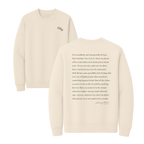 Mary Oliver Don't Hesitate Crewneck