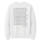 Mary Oliver Don't Hesitate Crewneck