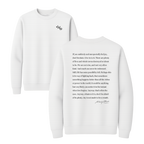 Mary Oliver Don't Hesitate Crewneck