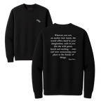 Mary Oliver Family Of Things Crewneck
