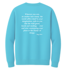 Mary Oliver Family Of Things Crewneck