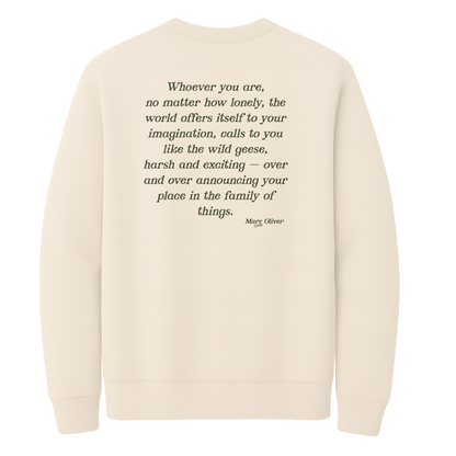 Mary Oliver Family Of Things Crewneck