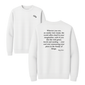 Mary Oliver Family Of Things Crewneck