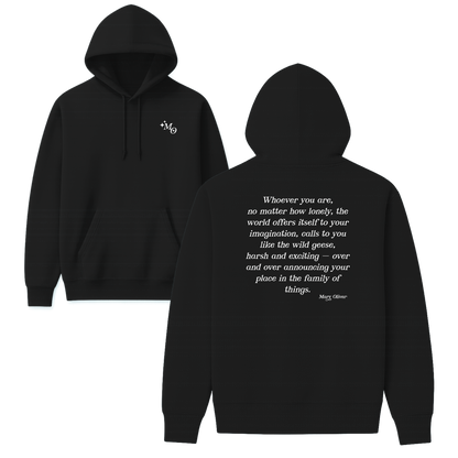 Mary Oliver Family of Things Hoodie