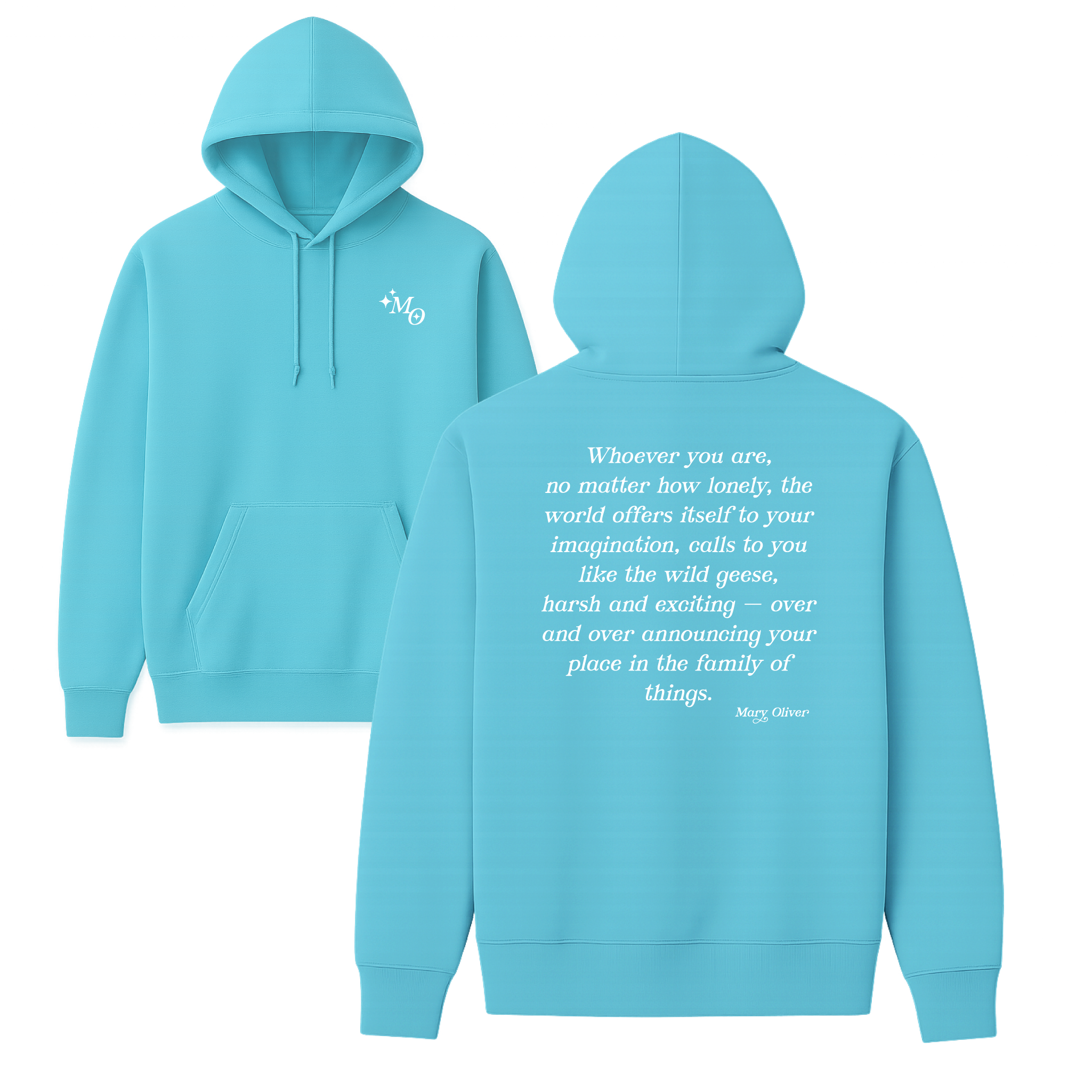 Mary Oliver Family of Things Hoodie