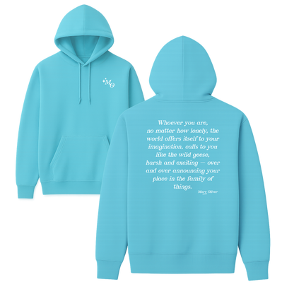 Mary Oliver Family of Things Hoodie
