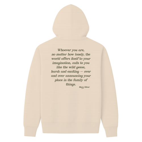 Mary Oliver Family of Things Hoodie