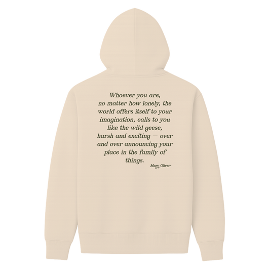 Mary Oliver Family of Things Hoodie