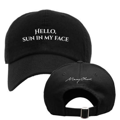 Mary Oliver Hello, Sun In My Face Hat