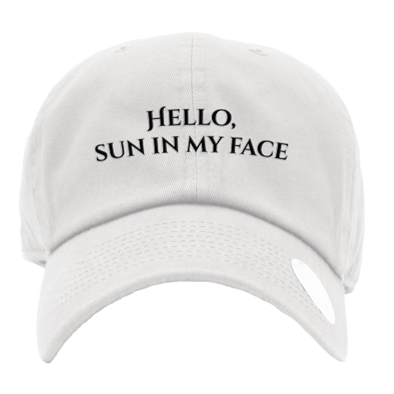 Mary Oliver Hello, Sun In My Face Hat