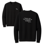 Mary Oliver In Happiness, In Kindness Crewneck