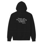 Mary Oliver In Happiness, In Kindness Hoodie