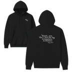 Mary Oliver In Happiness, In Kindness Hoodie
