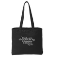 Mary Oliver In Happiness, In Kindness Tote