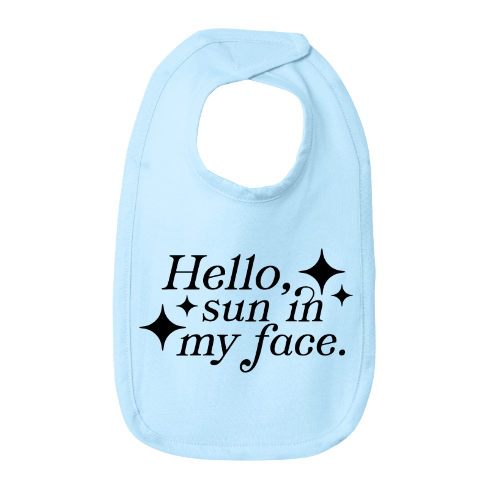 Mary Oliver Infant Hello, Sun In My Face Bib