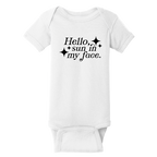 Mary Oliver Infant Hello, Sun In My Face Onesie 