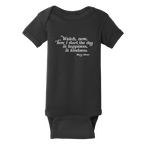 Mary Oliver Infant In Happiness, In Kindness Onesie 