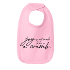 Mary Oliver Infant Joy Is Not Meant To Be A Crumb Bib