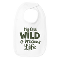 Mary Oliver Infant My One Wild and Precious Life Bib