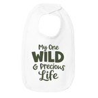 Mary Oliver Infant My One Wild and Precious Life Bib