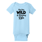 Mary Oliver Infant One Wild and Precious Life Onesie 