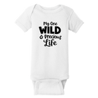 Mary Oliver Infant One Wild and Precious Life Onesie 
