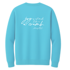Mary Oliver Joy Is Not Made To Be A Crumb Crewneck