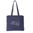 Mary Oliver Joy Is Not Made To Be A Crumb Tote