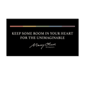 Mary Oliver Keep Some Room In Your Heart Decal