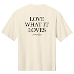 Mary Oliver Love What It Loves Heavyweight T-Shirt