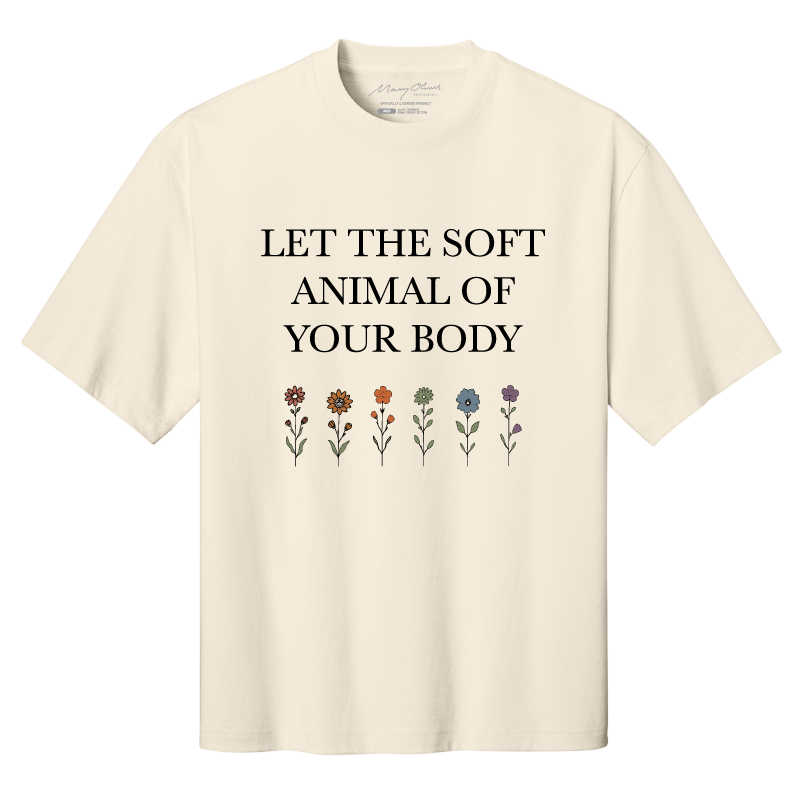 Mary Oliver Love What It Loves Heavyweight T-Shirt