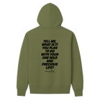 Mary Oliver One Wild and Precious Life Hoodie