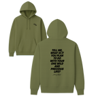 Mary Oliver One Wild and Precious Life Hoodie