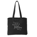 Mary Oliver One Wild and Precious Life Tote