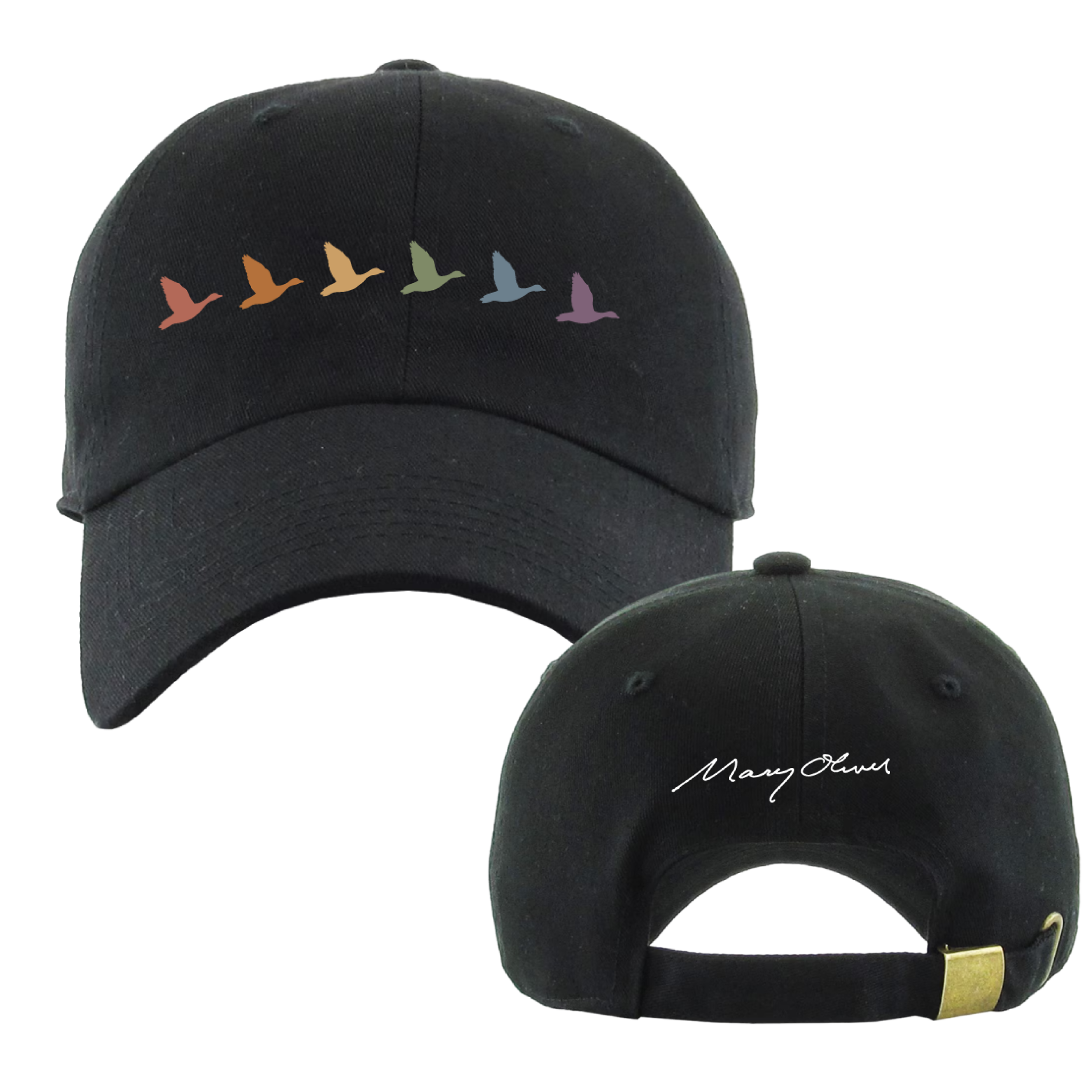 Mary Oliver Pride Geese Dad Hat