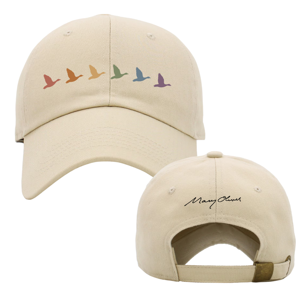 Mary Oliver Pride Geese Dad Hat