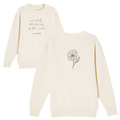 Mary Oliver Saved by the Beauty Script Crewneck 